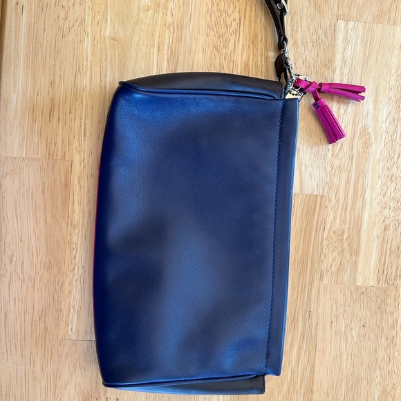 Coach Legacy Colorblock Leather Large Clutch - Picture 6 of 8